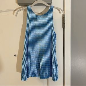 Old Navy Striped Tie Back Tank